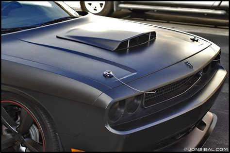 Dodge Challenger SRT8 with custom hood Dodge Challenger Custom ...