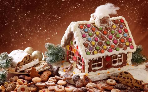 Christmas Gingerbread House Wallpapers - 2560x1600 - 1885567