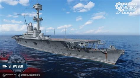 Supertest: German Tier VI Aircraft Carrier Weser