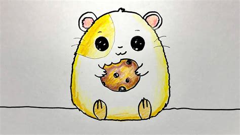 How to Draw Hamster | Easy | Step by Step - YouTube