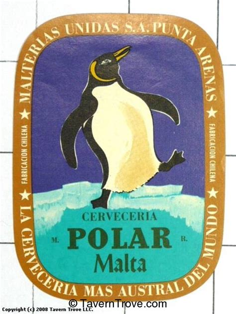 Item #34695 1962 Malta Polar Label