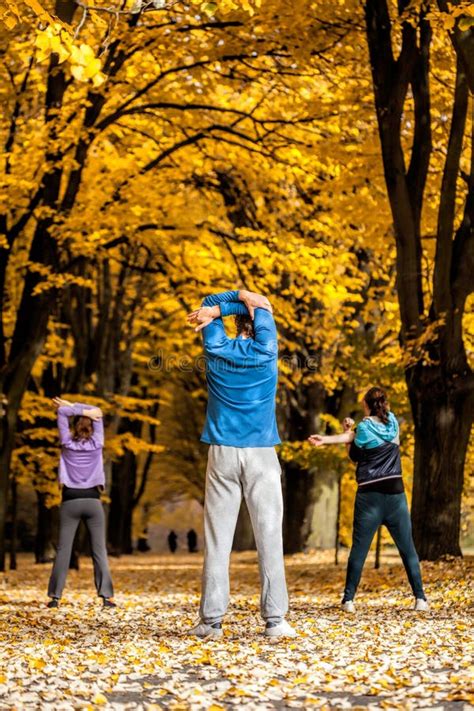 Group Of People Working Out In Park Stock Photo - Image: 34941268