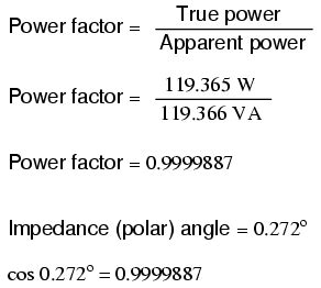 Calculating Power Factor | Power Factor | Electronics Textbook