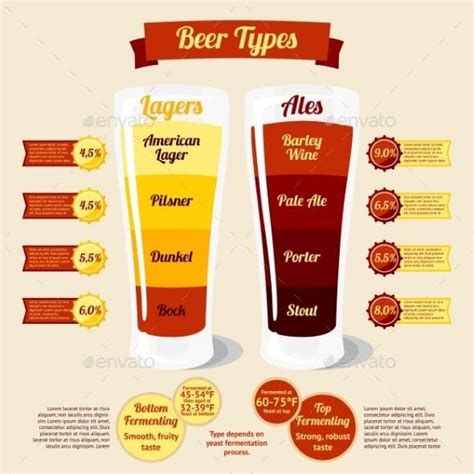 Types Of Beer Infographic | Beer infographic, Beer types, Types of beer