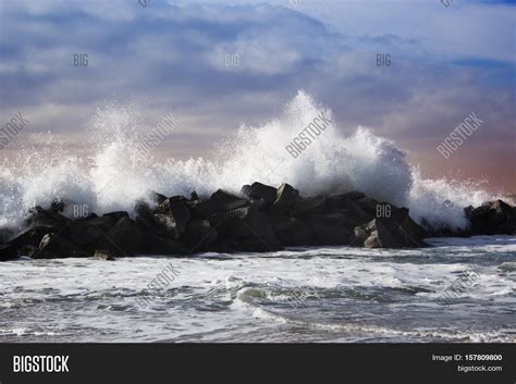 Stormy Ocean Waves Image & Photo (Free Trial) | Bigstock