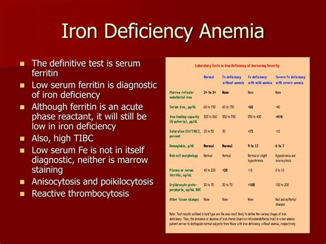 Stages Of Iron Deficiency Anemia – NBKomputer