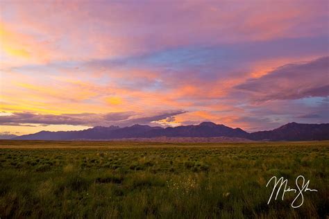 Great Sand Dunes Sunset | Great Sand Dunes National Park and Preserve, Colorado | Mickey Shannon ...