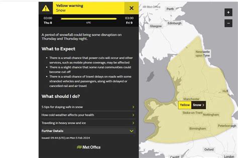 Met Office snow warning latest as South West faces drenching