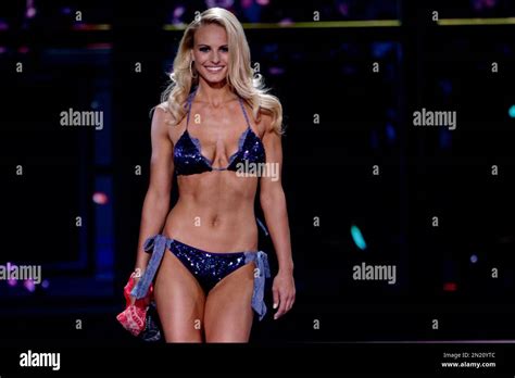 Miss Kentucky Katie George competes in the swimsuit competition during ...