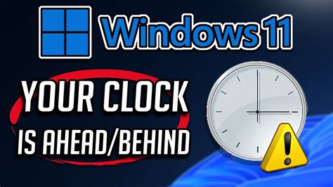 FIX Your Clock Is Ahead / Your Clock Is Behind Error in Windows 11/10 ...