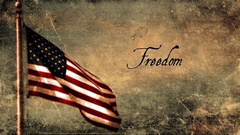 Download Vintage Patriotic Military Freedom Typography Wallpaper ...