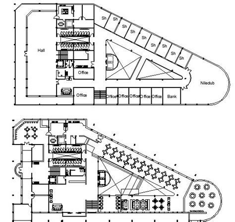 Five Star Hotel Project Plan dwg file - Cadbull | Hotel floor plan, Hotel project, Hotel