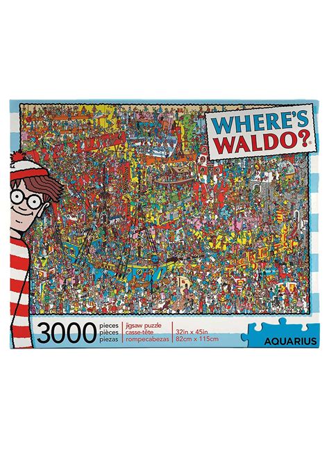 3000 Piece Jigsaw Puzzle Where’s Waldo | Where's Waldo Gifts - $29.99