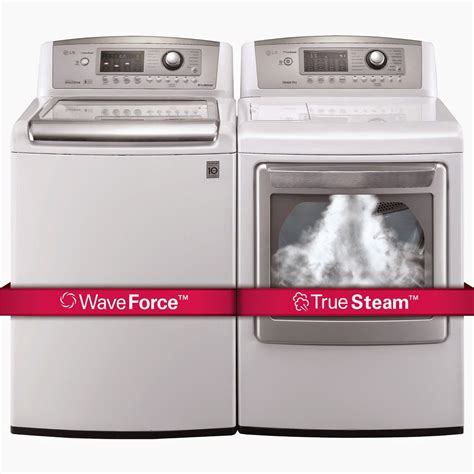 lg washer dryer: lg top load washer and dryer