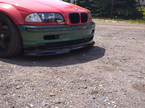 E46 Front Lip pre-lci bumper Rieger style – M-way Workshop