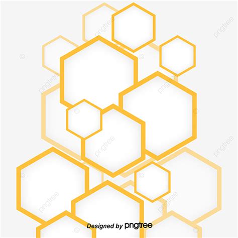 Hexagon Clipart PNG Images, Hexagon Graphics Background Vector, Geometry, Blue, Creative PNG ...