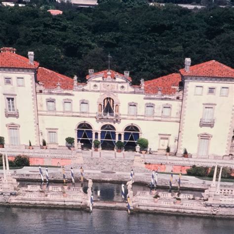 Monumental Photographic Print of Villa Vizcaya, Deaccessioned from Vizcaya For Sale at 1stDibs