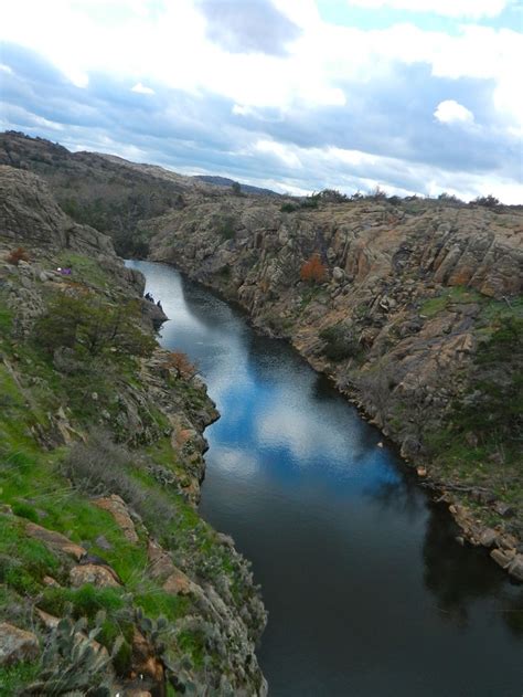 A picture taken in the Wichita Falls Wildlife Refuge. The Wichita Mountains are lovely. So very ...