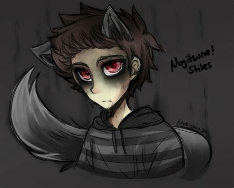 [Doodle] Nogitsune!Stiles by Nadi-Chan on DeviantArt