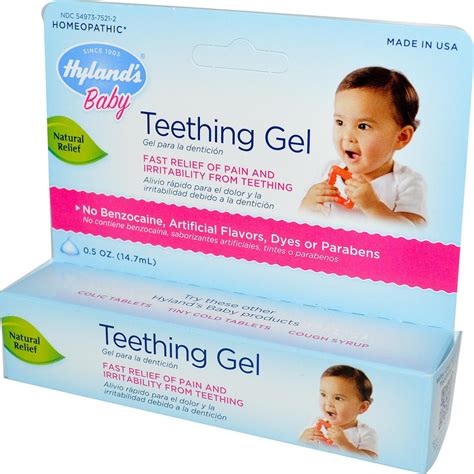 Baby Teething Gel (0.5 oz) | Hyland's | BabyOnline HK