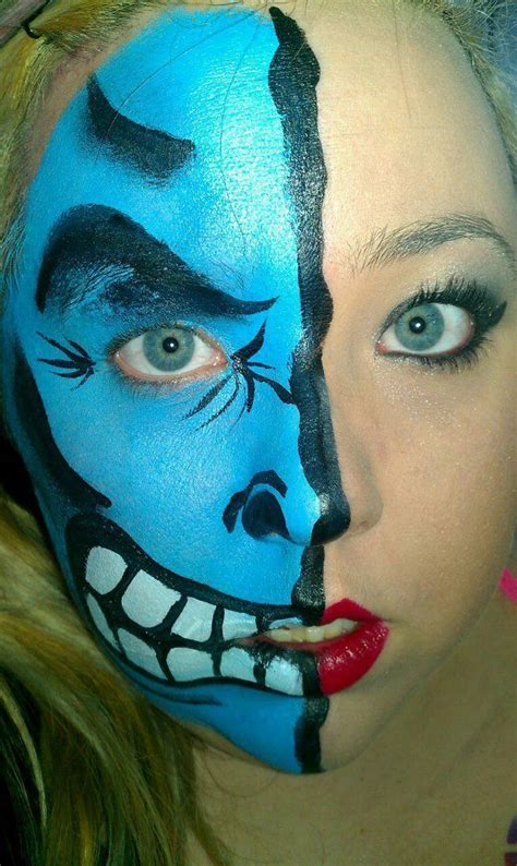 face paint ideas Paint Ideas, Halloween Face Makeup, Painting, Painting Art, Paintings, Painted ...
