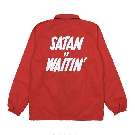 Creep Street Satan is Waitin’ Coaches Jacket! Only... - Depop