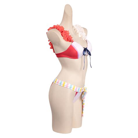 One Piece Uta Swimsuit Cosplay Costume Outfits Halloween Carnival Part