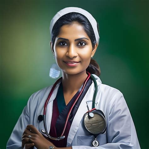 Premium Photo | Portrait of a female Doctor in AIGenerated Imagery