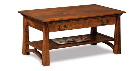 Artesa Coffee Table | Amish Solid Wood Occasional Tables | Kvadro Furniture