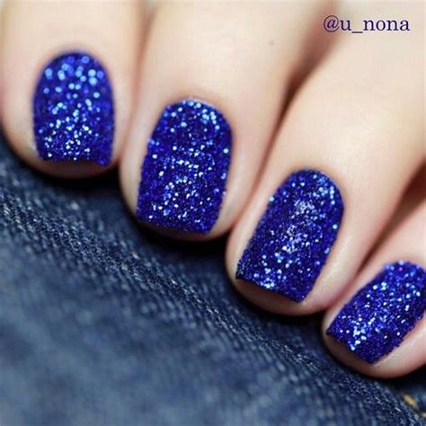 Navy Blue Glitter Nails Pictures, Photos, and Images for Facebook ...