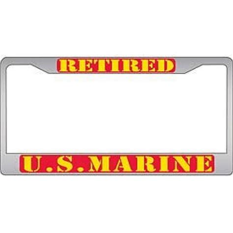 US Armed Forces Military Metal License Plate Frame - United States ...