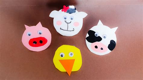 Easy Farm Animal Crafts For Young Kids - The Melrose Family