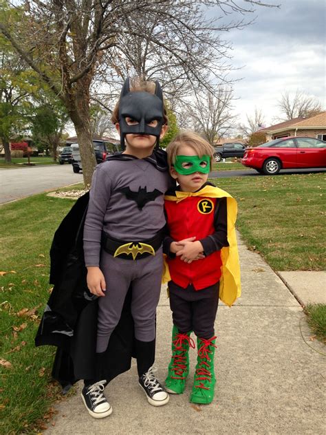 Batman and Robin costumes Robin Halloween Costume, Batman And Robin ...