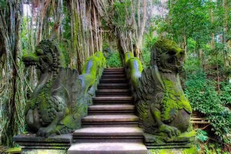 Sacred Monkey Forest Sanctuary, Ubud, Bali, Indonesia - a photo on ...