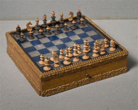 An Antique Nuremberg 'Toy' Chess Set | Luke Honey | Decorative Antiques ...