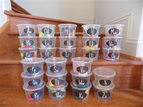 Alphabet Tubs - Lakeshore Learning, Manipulatives, Consonant & Vowel Sounds, ABC | #1842238174