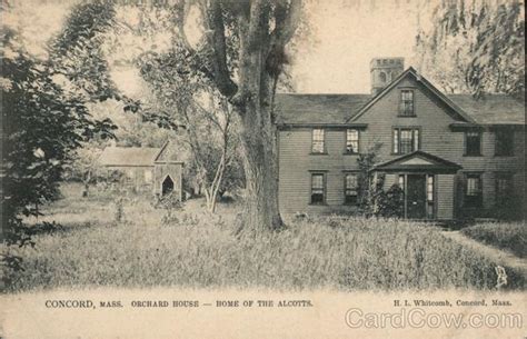 Orchard House-Home of the Alcotts Concord, MA Postcard