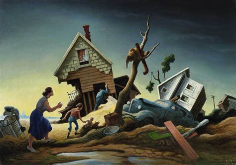 1951 flood painting by Thomas Hart Benton to be auctioned at Sotheby’s in New York | News ...