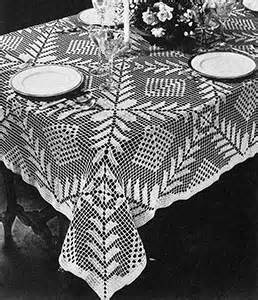 Square-a-Day Tablecloth Pattern #7067 | Crochet Patterns