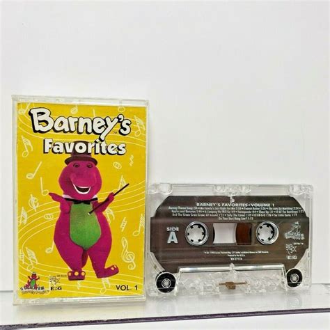 Barney's Favorites, Vol. 1 by Barney (Children) (Cassette, Aug-1993, SBK Records) for sale ...