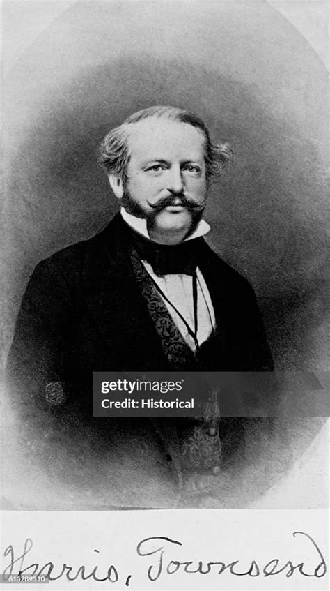 Townsend Harris , American diplomat who was the first United States... News Photo - Getty Images