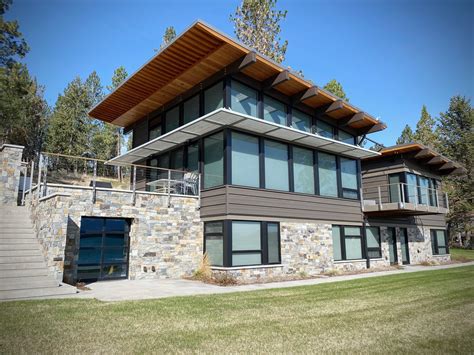 Modern Lake Home Built By Nelson Homes Inc. – Nelson Homes Inc.