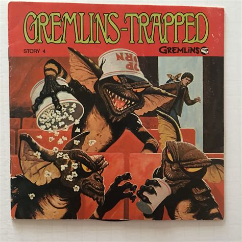 Gremlins-Trapped Story 4 of the Gremlin Adventures Read-Along Record and Picture Book - Gremlins ...