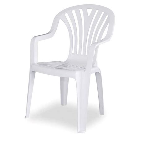 Techno Plastics Resin Chair Chelsea White