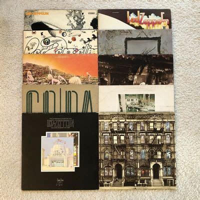 Gripsweat - LOT of 10 ALBUM ( 12LP ) LED ZEPPELIN ( ORIGINAL )