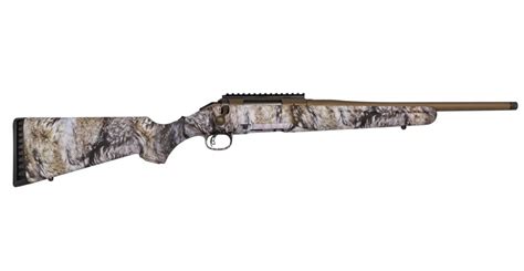 Ruger American Rifle 223 Rem Bolt-Action with Yote Camo Stock and Burnt ...