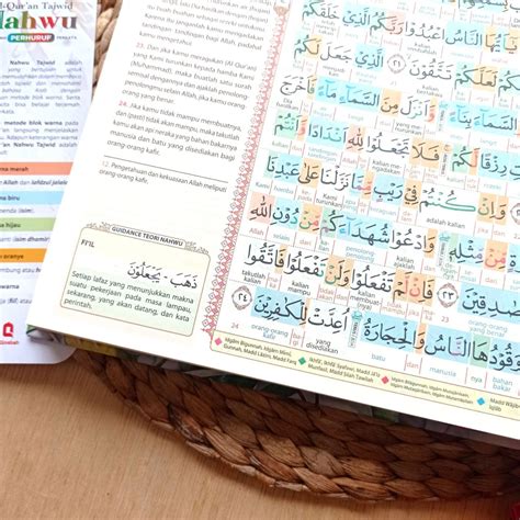 Al-Qur’an Tajwid Nahwu Terjemah Perhuruf Perkata Warna A4 | Toko Muslim Title