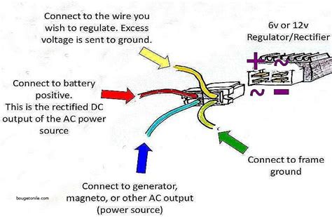 4 Wire Regulator Rectifier Wiring Diagram Collection