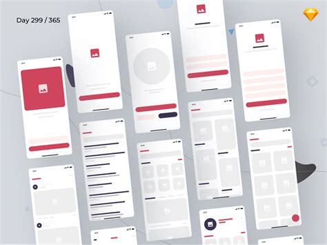 eCommerce Wireframe Kit iOS: eBlocks Freebie - Download Sketch Resource - Sketch Repo