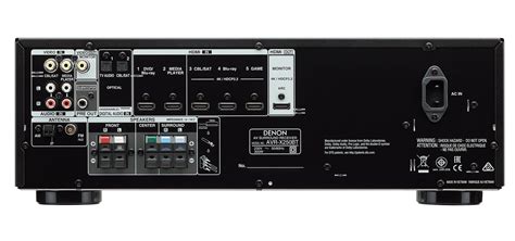 Denon AVR-X250BT 5.1 CHANNEL WITH BLUETOOTH AV Receivers - Audioshop